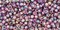 Toho 11/0 Round Japanese Seed Bead, TR11-166B, Transparent AB Medium Amethyst